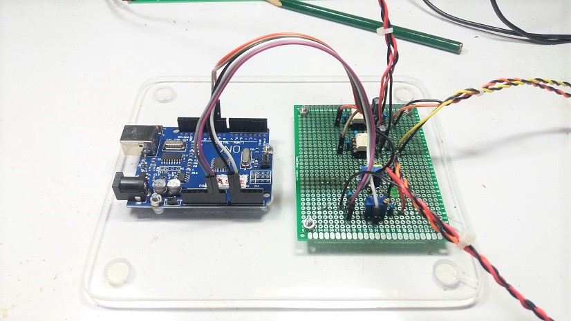 Interface Board  Arduino with Two-switch for Switching Mode Power Supply