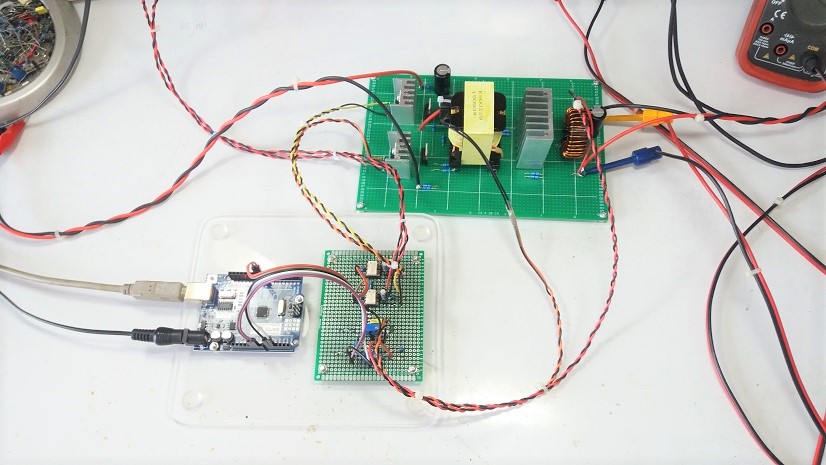 Simple Arduino Control Two-switch Forward Converter Topologies Switching Mode Power Supply