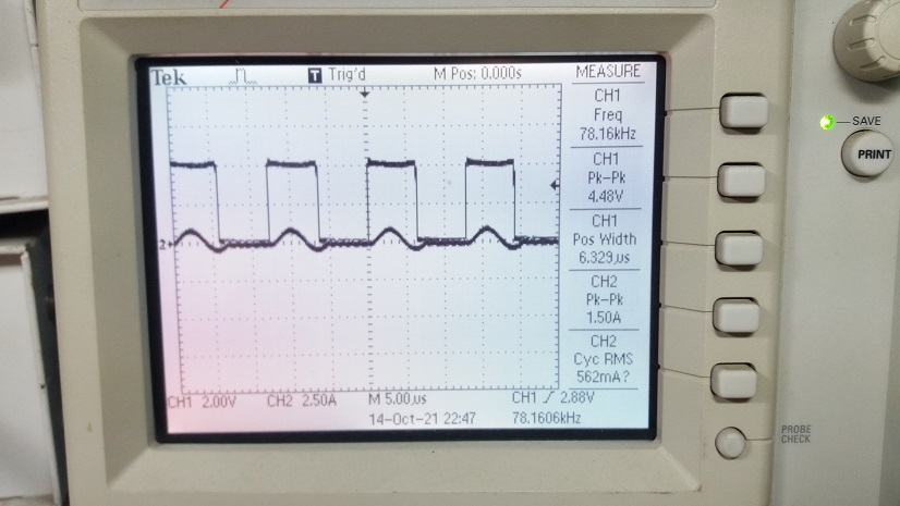 Mini ZCS Resonant L-Type DC-DC Buck Converter 20W