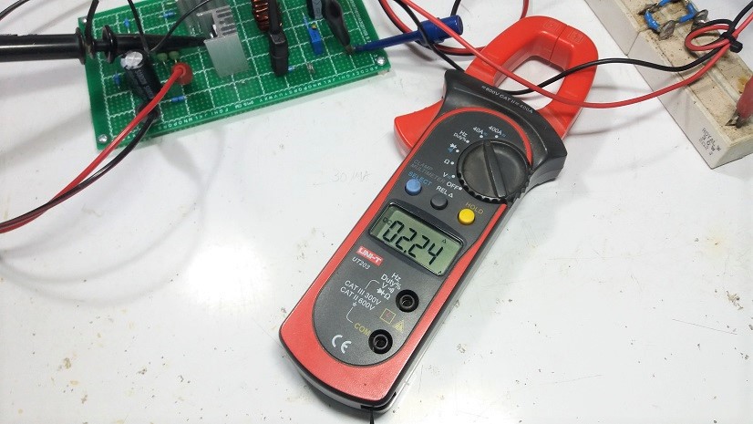 Prototype for MC34063A Control Buck Converter Topology