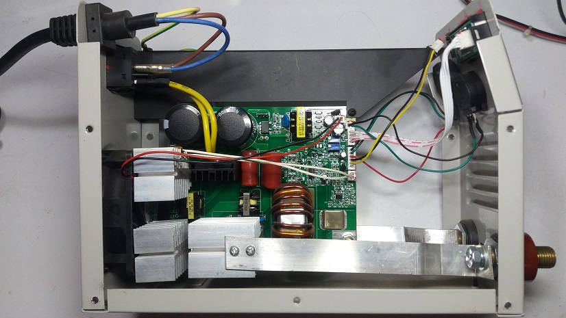 Inside Mini Electric Inverter Welding and Component