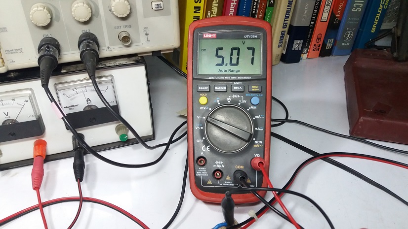 Prototype for MC34063A Control Buck Converter Topology