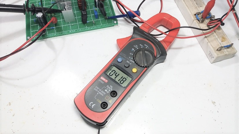 Prototype for MC34063A Control Buck Converter Topology