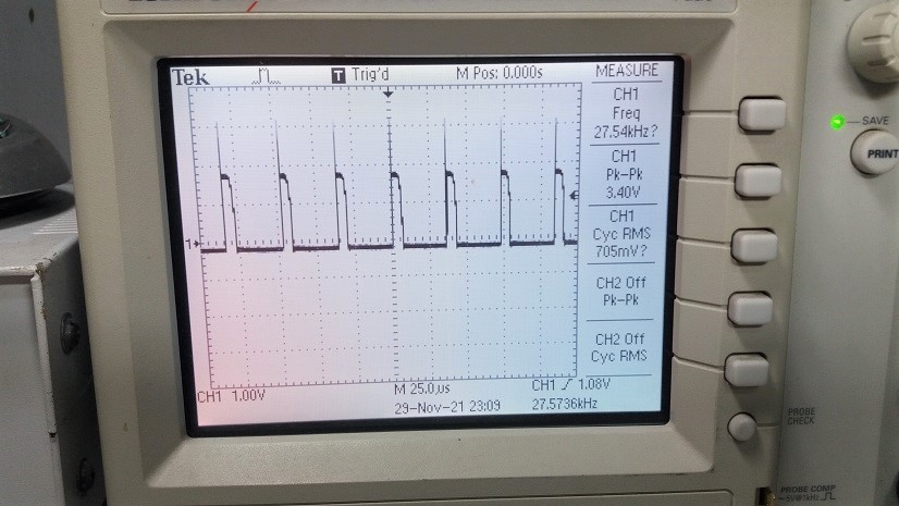 Prototype for MC34063A Control Buck Converter Topology