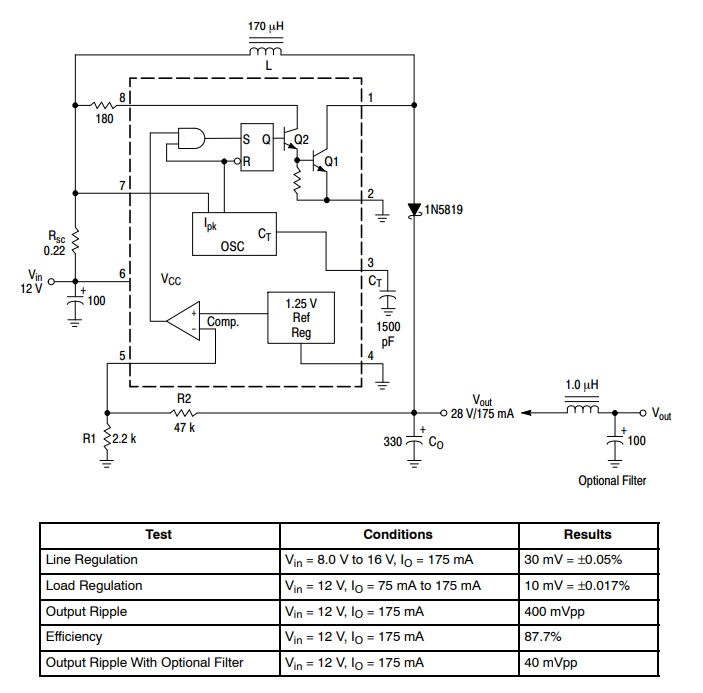 MC34063A Mini IC Switching Regulators