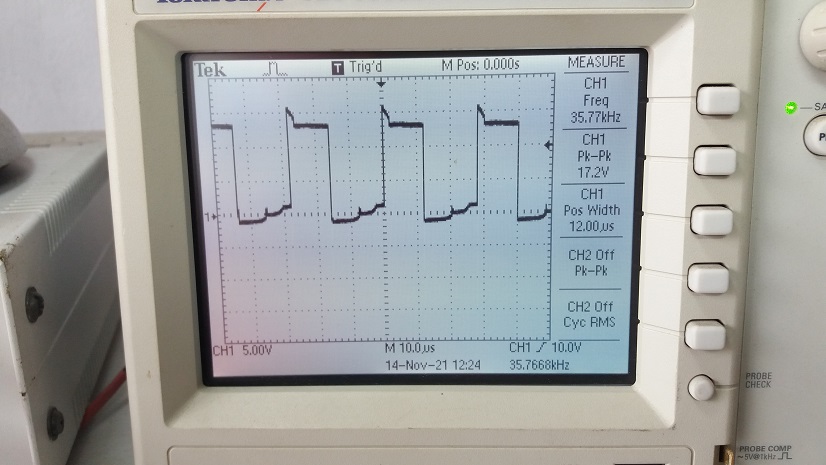 Prototype UC3845B Controllers and Pulse Transformer Board for SMPS