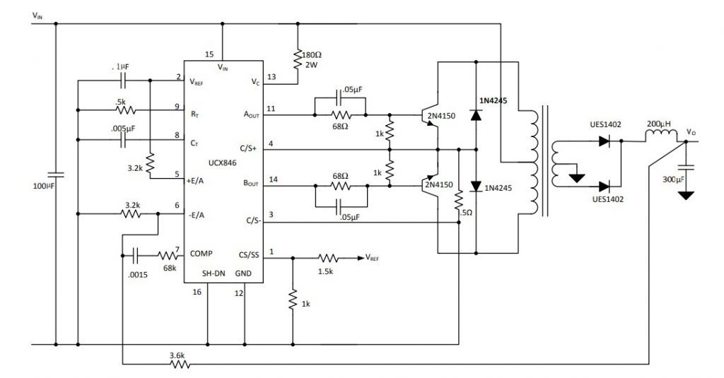 UC3846N Current Mode PWM Controller