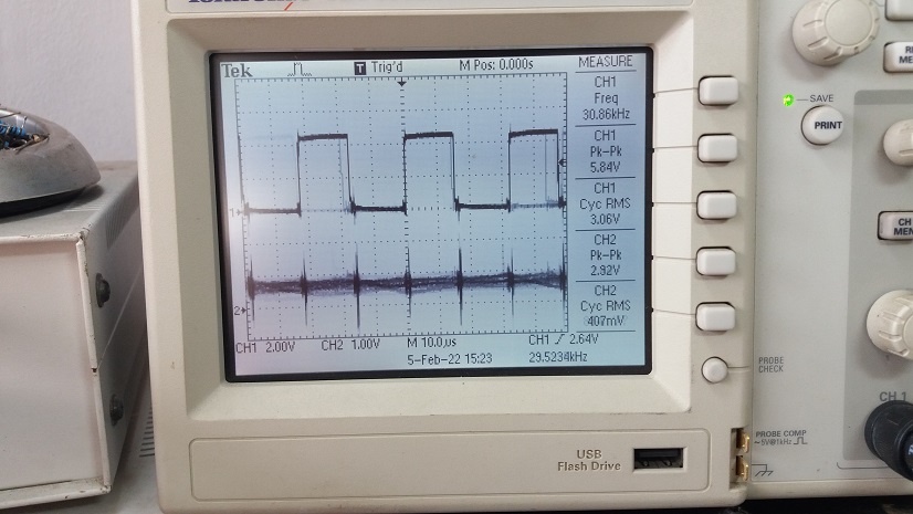 Mini Half-bridge Switching by UC3846N Current Mode PWM Controller