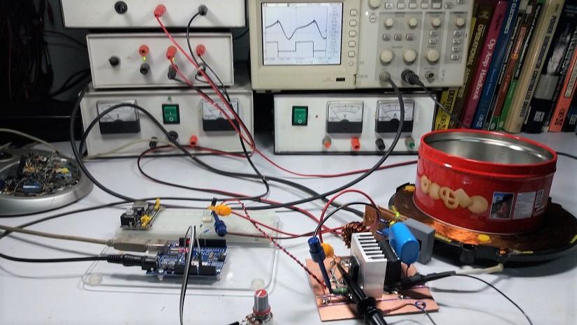 Simple Induction Heater Control by using Arduino UNO