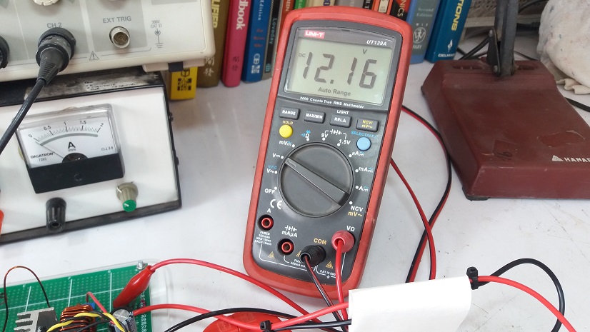 Mini Half-bridge Switching by UC3846N Current Mode PWM Controller