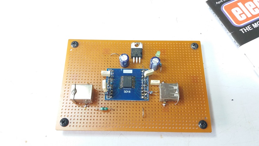 USB Port Digital Isolator By using ADuM4160