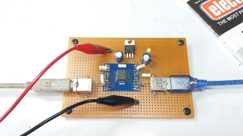 USB Port Digital Isolator By using ADuM4160