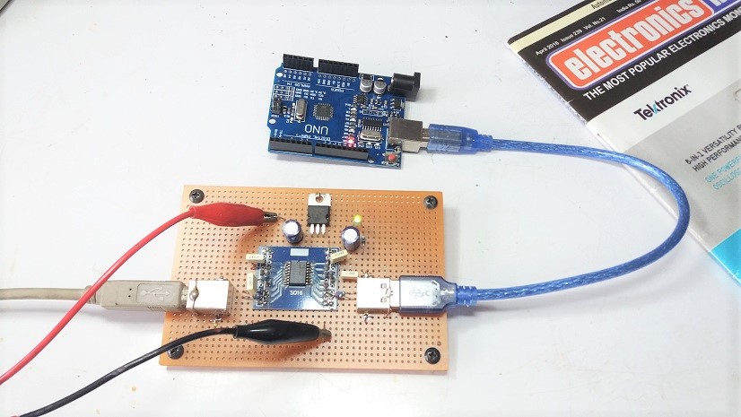 USB Port Digital Isolator By using ADuM4160