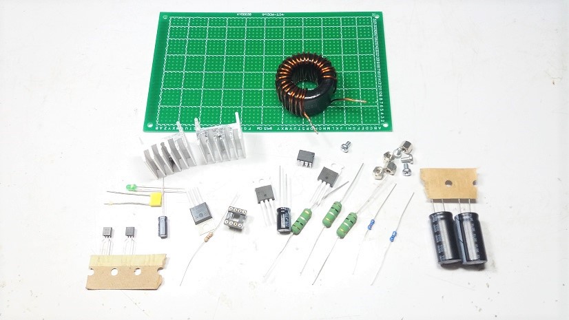 Prototype board DC-DC Synchronous Buck Converter for Maximum Power Point Tracking : MPPT