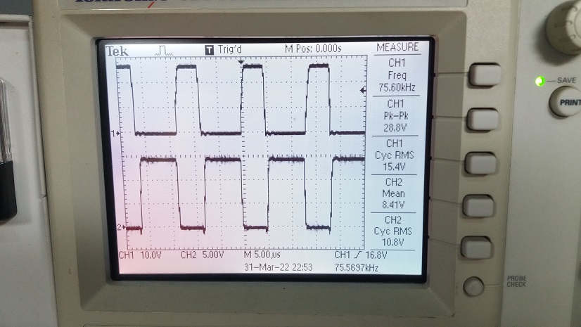 LT1339CN Analog Control DC-DC Synchronous Buck Converter Topology