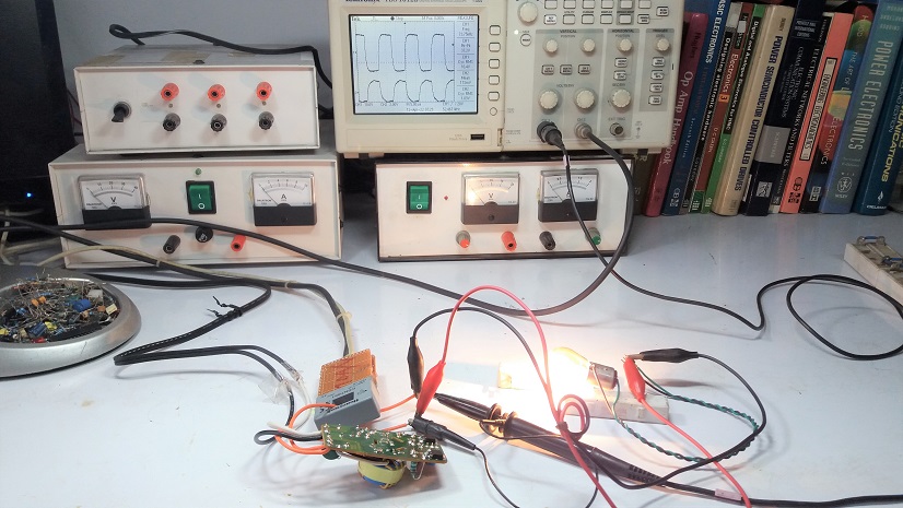 Inside Mini Electronic Transformer 30W