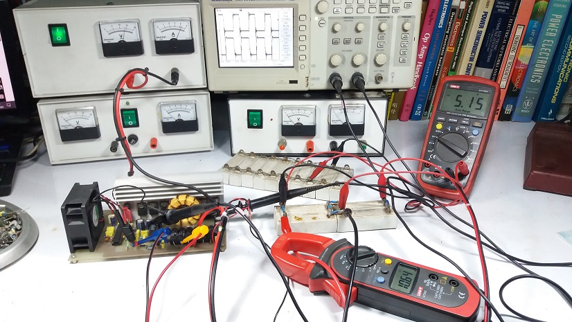 LT1339CN Analog Control DC-DC Synchronous Buck Converter Topology