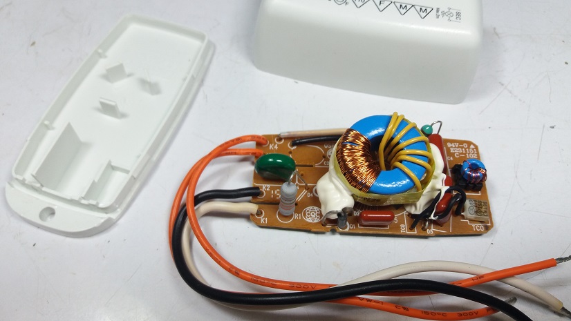 Inside Mini Electronic Transformer 30W