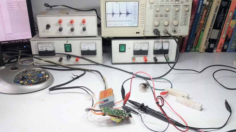 Inside Mini Electronic Transformer 30W