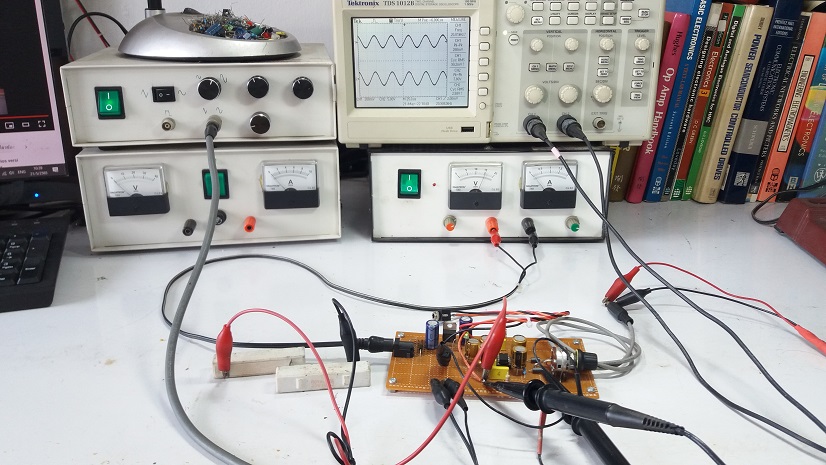 Tiny Dual Power Amplifier by TDA2822