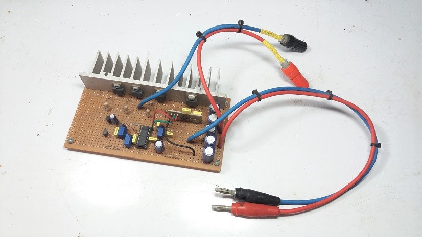 Prototype for High Current DC Motor Speed Control with TL494