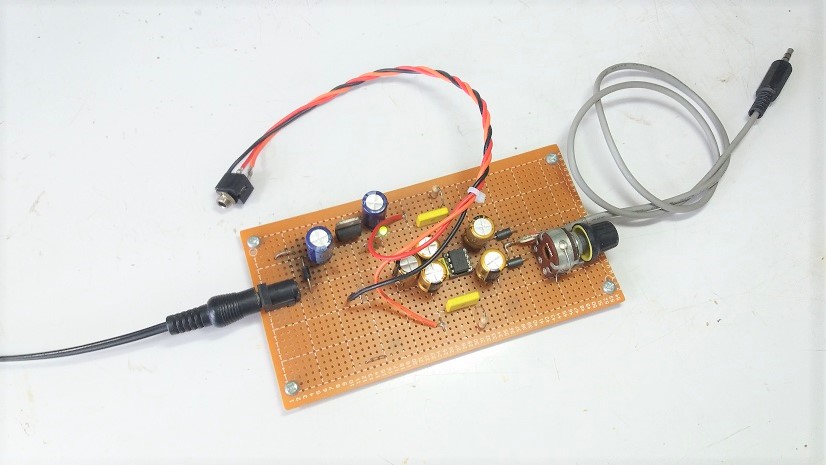 Tiny Dual Power Amplifier by TDA2822