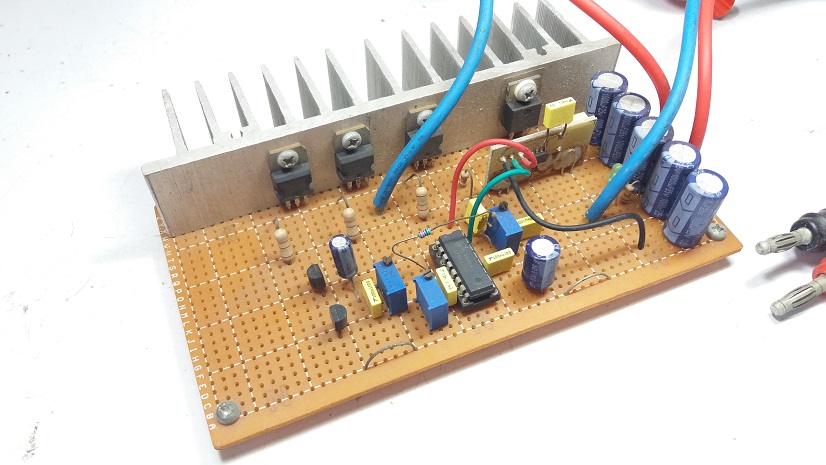 Prototype for High Current DC Motor Speed Control with TL494