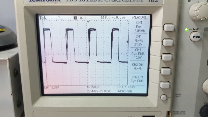 Prototype for High Current DC Motor Speed Control with TL494