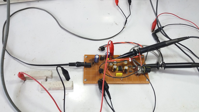 Tiny Dual Power Amplifier by TDA2822