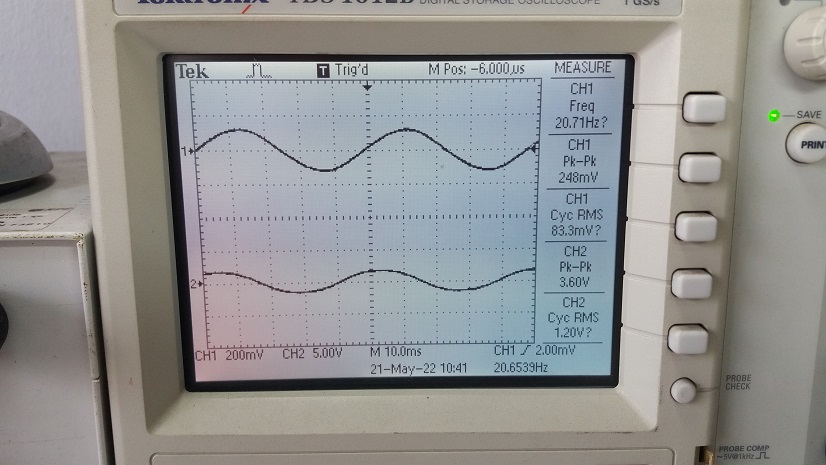 Tiny Dual Power Amplifier by TDA2822