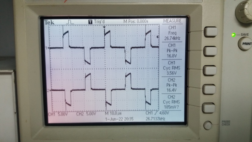 Half-bridge converter switching mode power supply 5V@20A