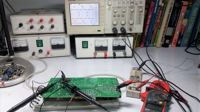 Half-bridge converter switching mode power supply 5V@20A