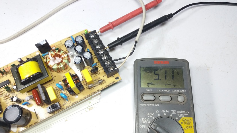 Half-bridge converter switching mode power supply 5V@20A