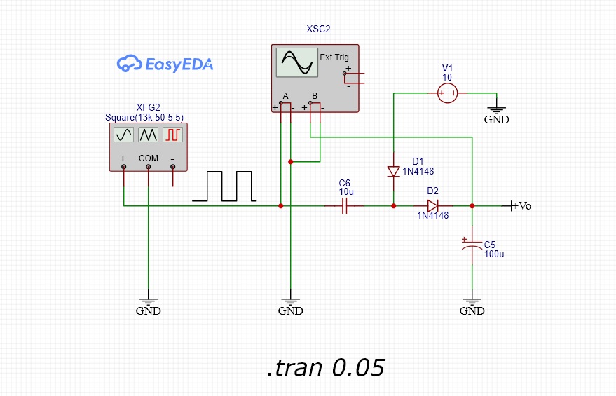 Simple DC to DC Boost Converter with NE555N