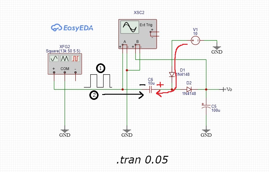 Simple DC to DC Boost Converter with NE555N