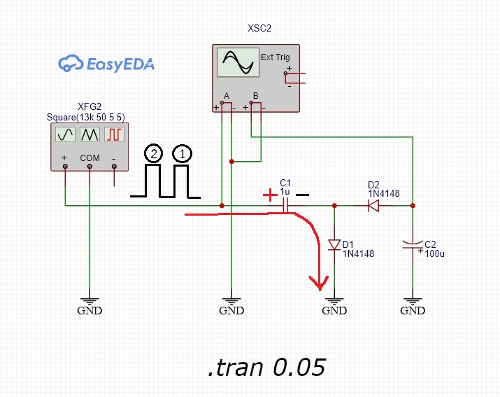 Inverting Voltage Converter Based on NE555N