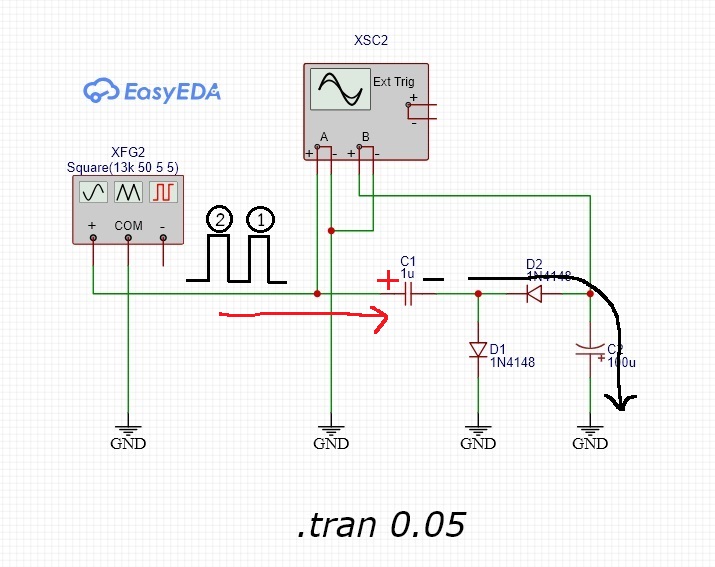 Inverting Voltage Converter Based on NE555N