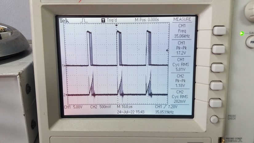 Prototype Switch Mode Power Supply Flyback Converter Topology by Using UC3845B