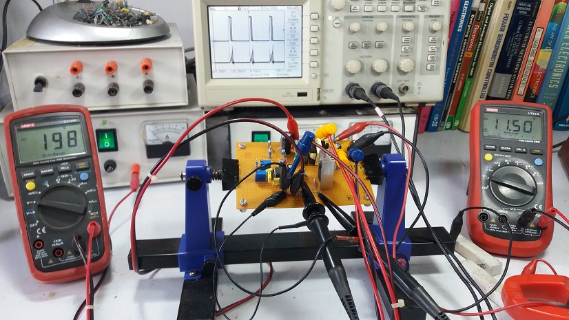 Prototype Switch Mode Power Supply Flyback Converter Topology by Using UC3845B