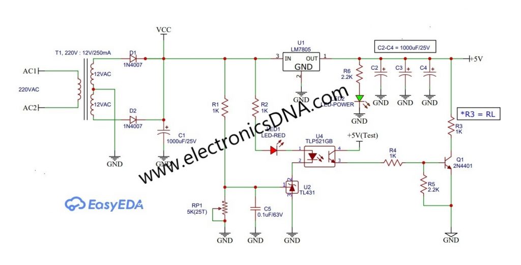 Undervoltage Protection for Switch Mode Power Supply