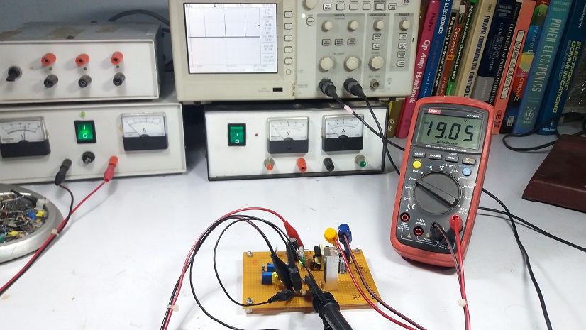 Prototype Switch Mode Power Supply Flyback Converter Topology by Using UC3845B