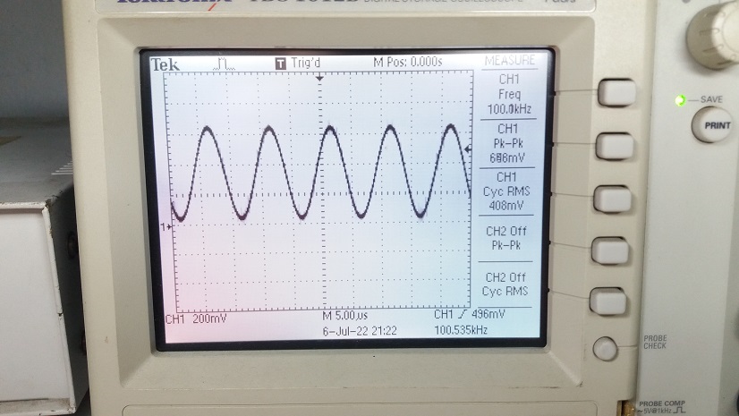 AD9833 Programmable Waveform Generator with Arduino UNO