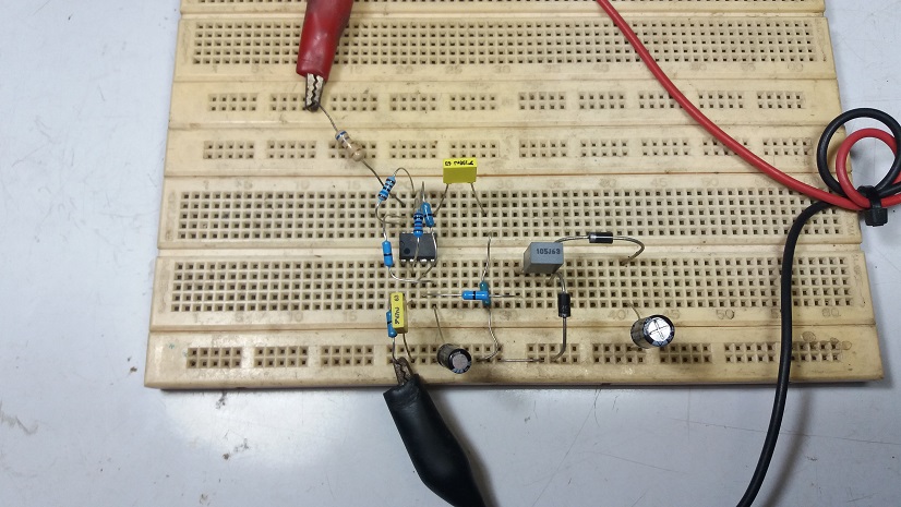 Inverting Voltage Converter Based on NE555N