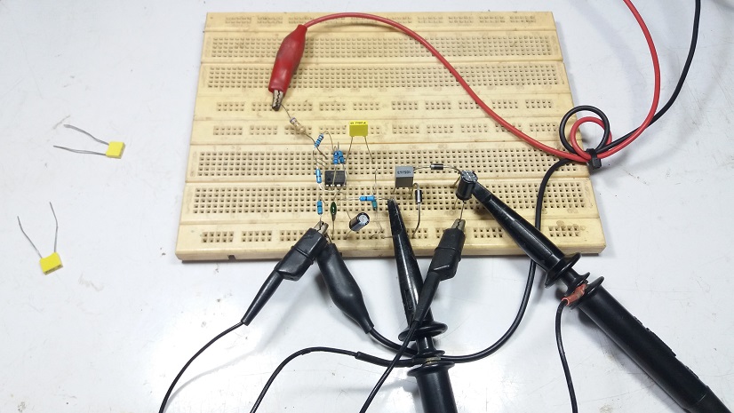 Inverting Voltage Converter Based on NE555N