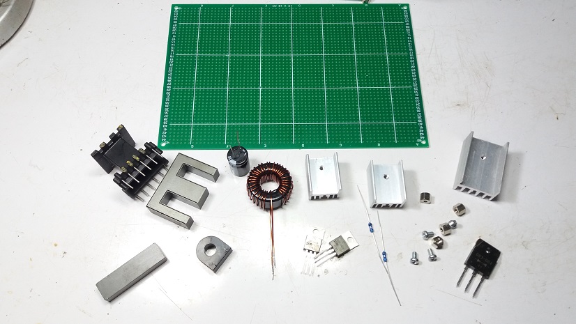 Prototype MC33067P Switching Mode Resonant Controller by Half-Bridge Converter Topology 