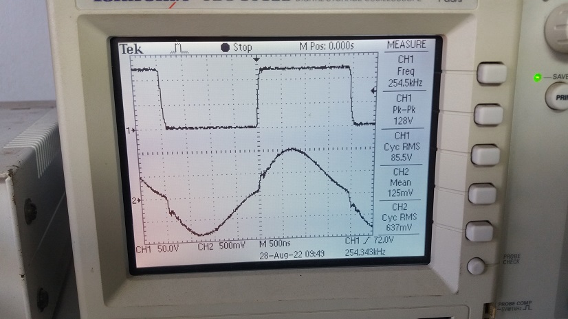 Prototype MC33067P Switching Mode Resonant Controller by Half-Bridge Converter Topology 