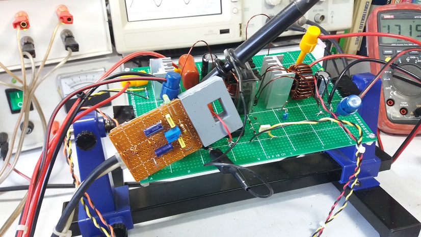 Prototype MC33067P Switching Mode Resonant Controller by Half-Bridge Converter Topology