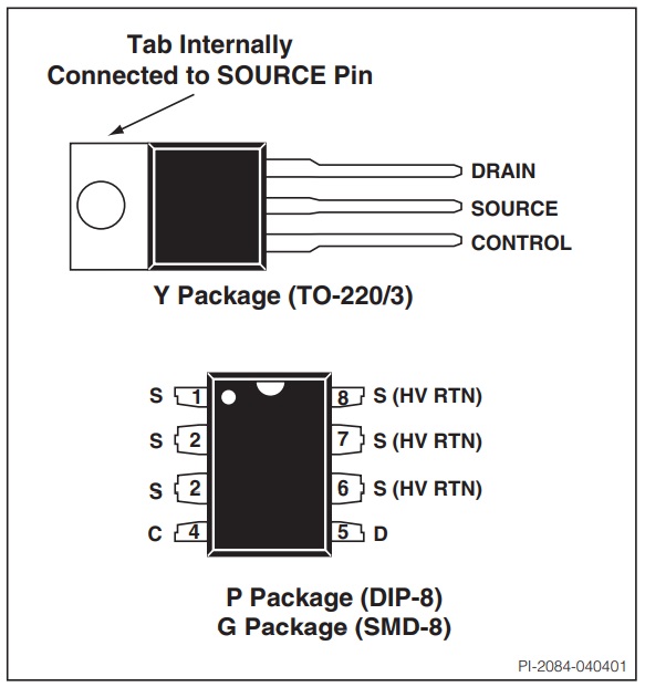 Flyback Converter Switching Mode Power Supply by Using TOP224YN