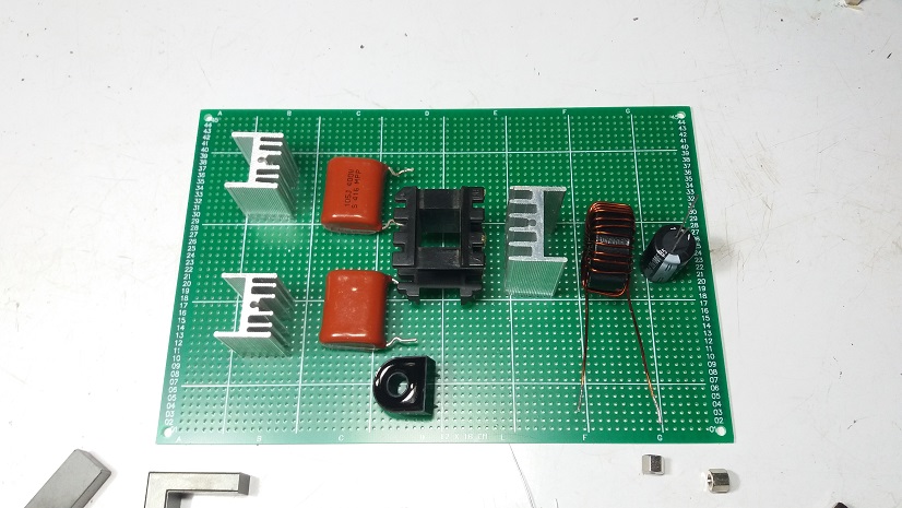 Prototype MC33067P Switching Mode Resonant Controller by Half-Bridge Converter Topology 