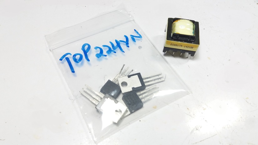 Flyback Converter Switching Mode Power Supply by Using TOP224YN